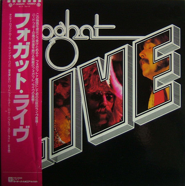 Foghat - Live (LP, Album)