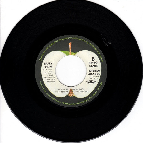 Ringo Starr - It Don't Come Easy / Early 1970 (7"", Single, 400)