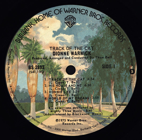 Dionne Warwick - Track Of The Cat (LP, Album)