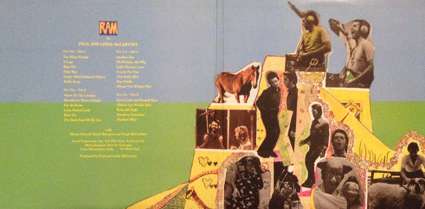 Paul And Linda McCartney* - Ram (LP, Album, RE + LP + RM, 180)