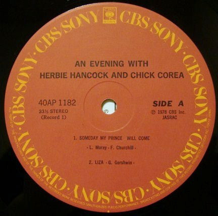 Herbie Hancock - An Evening With Herbie Hancock & Chick Corea In Co...