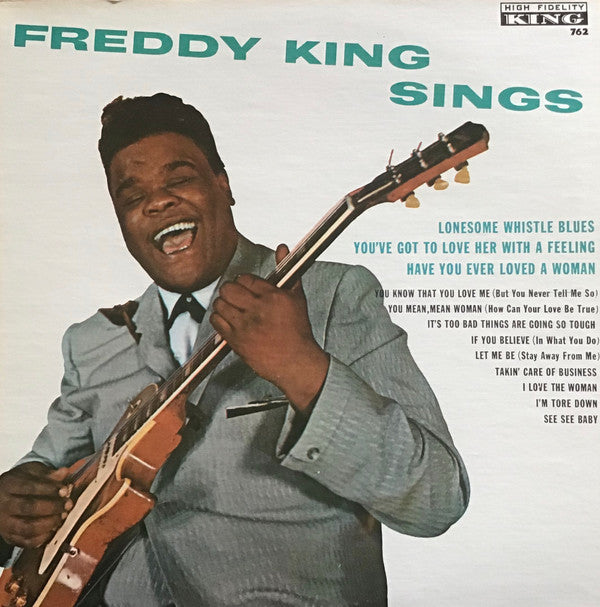 Freddy King* - Freddy King Sings (LP, RP)