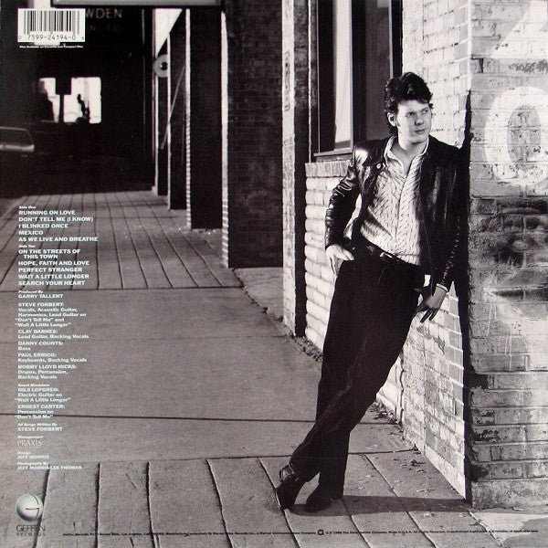 Steve Forbert - Streets Of This Town (LP, Album, SRC)