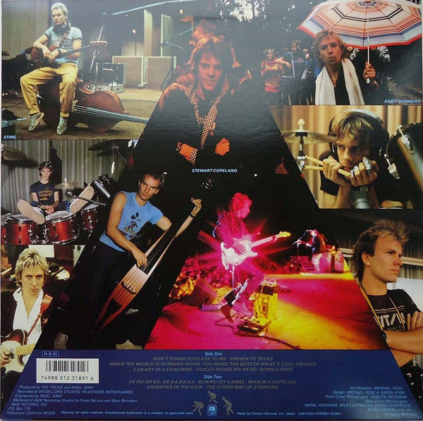 The Police - Zenyatta Mondatta (LP, Album, RE)