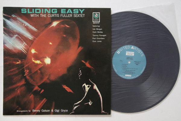 The Curtis Fuller Sextet - Sliding Easy (LP, Album, RE)