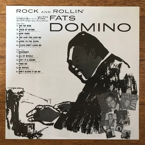 Fats Domino - Rock And Rollin' With Fats Domino (LP, Mono, RE)