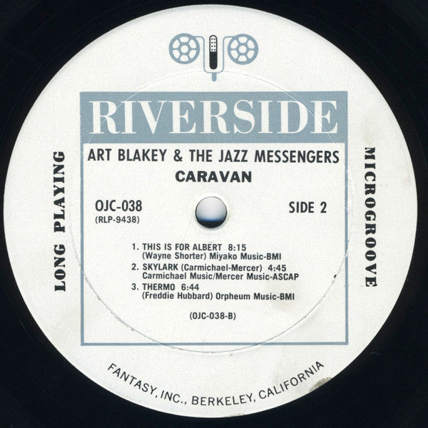 Art Blakey & The Jazz Messengers - Caravan (LP, Album, RE)