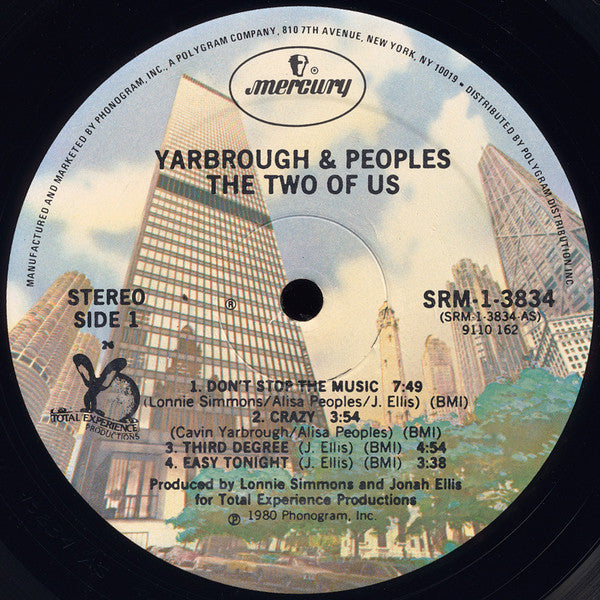 Yarbrough & Peoples - The Two Of Us (LP, Album, 26 )