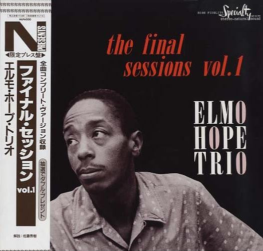 Elmo Hope Trio - The Final Sessions Vol.1 (LP, RE)