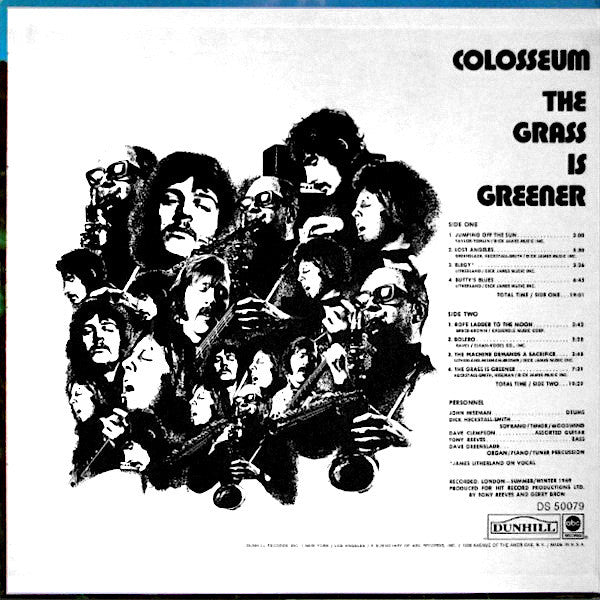 Colosseum - The Grass Is Greener (LP, Album, Gat)