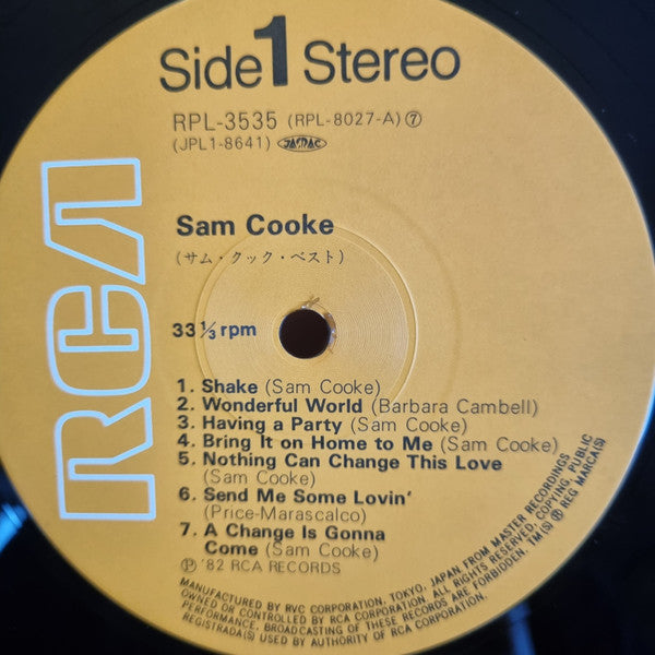 Sam Cooke - Sam Cooke Best (LP, Comp)