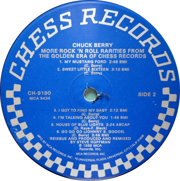 Chuck Berry - More Rock 'N' Roll Rarities From The Golden Era Of Ch...