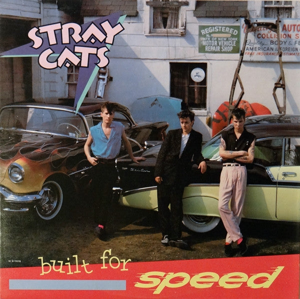 Stray Cats - Built For Speed (LP, Album, Comp, Club, Qua)