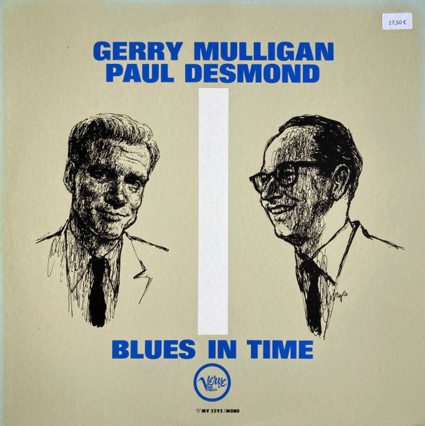 Gerry Mulligan / Paul Desmond - Blues In Time  (LP, Album, Mono, RE)