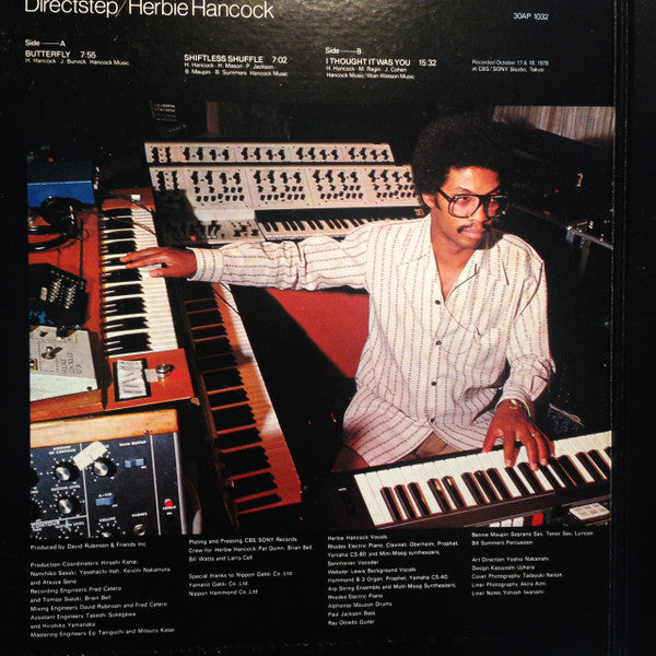 Herbie Hancock = ハービー・ハンコック* - Directstep = ダイレクトステップ (LP, Album, Gat)