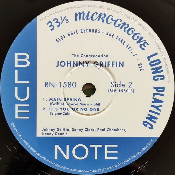 Johnny Griffin - The Congregation (LP, Album, RE, 180)