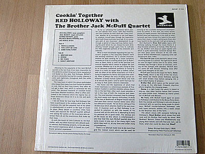 Red Holloway - Cookin' Together(LP, Album, RE, RM)