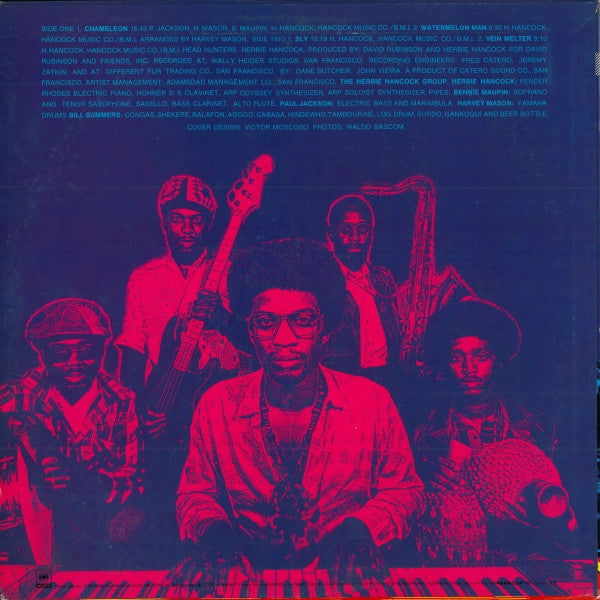 Herbie Hancock - Head Hunters (LP, Album, RE)