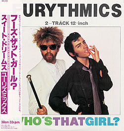 Eurythmics - Who's That Girl? (12"", Maxi, Promo)