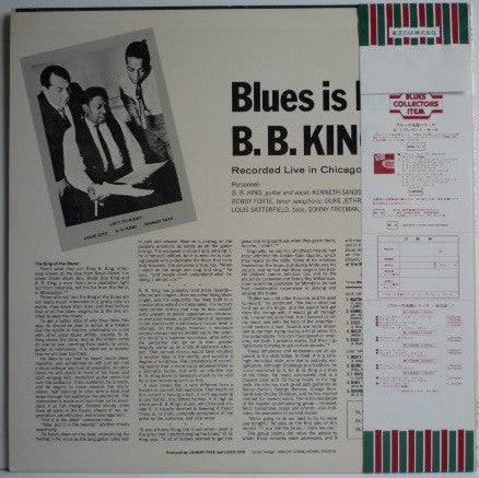 B.B. King - Blues Is King (LP, Album, RE)