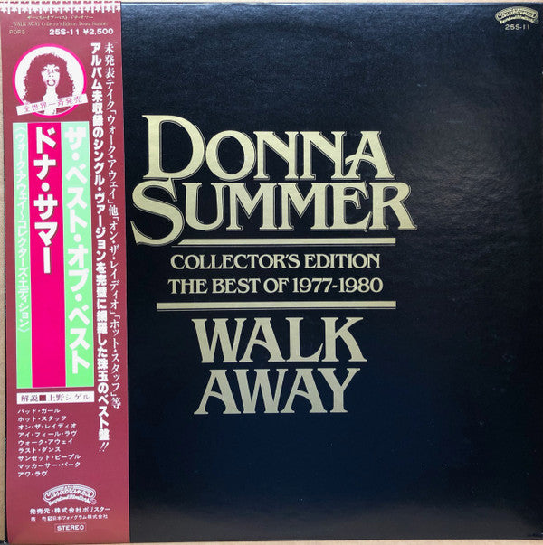 Donna Summer - Walk Away Collector's Edition (The Best Of 1977-1980...