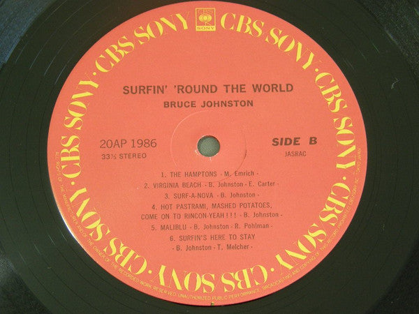 Bruce Johnston - Surfin' 'Round The World (LP, Album, RE)