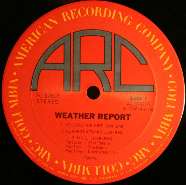 Weather Report - Weather Report (LP, Album)