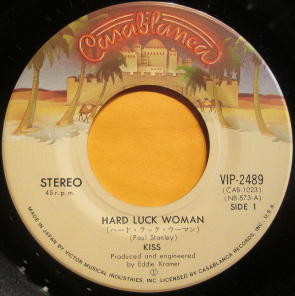 Kiss - Hard Luck Woman (7"", Single)