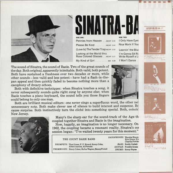 Sinatra* / Basie* - Historic Musical First (LP, Album, RE)