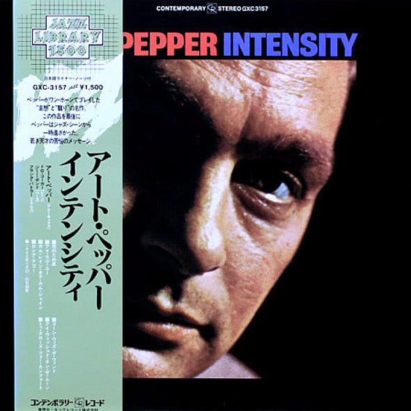 Art Pepper - Intensity (LP, Album, RE)