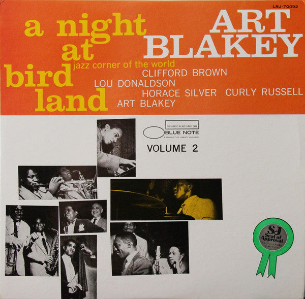 Art Blakey Quintet - A Night At Birdland, Volume 2(LP, Comp, Mono, RE)