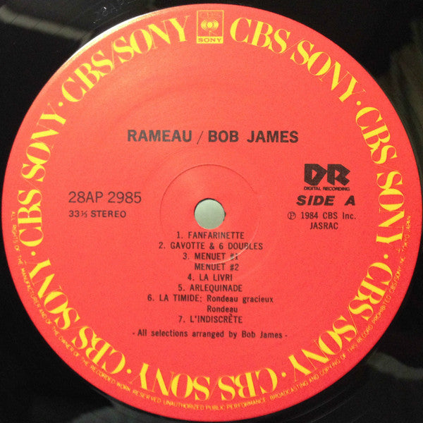 Bob James - Rameau (LP, Album, Gat)