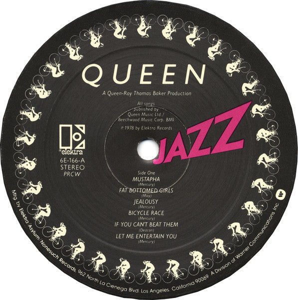 Queen - Jazz (LP, Album, PRC)