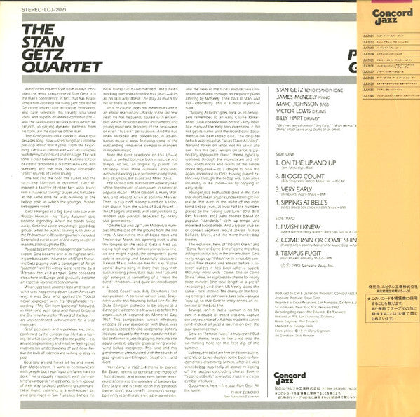 The Stan Getz Quartet* - Pure Getz (LP, Album)