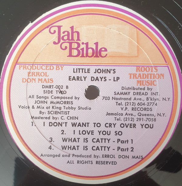 Little John - Early Days (LP, Album)