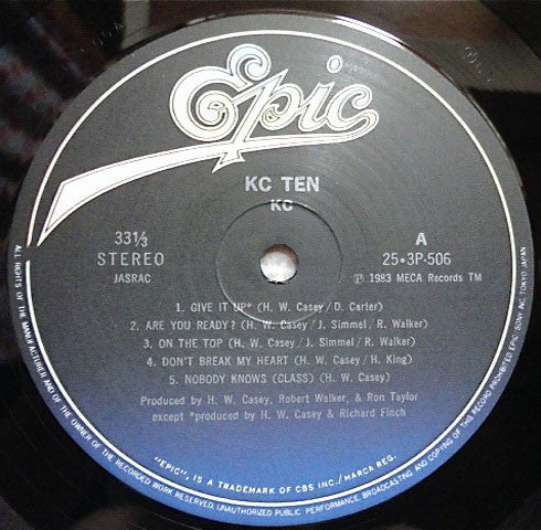 KC (4) - KC Ten (LP, Album)