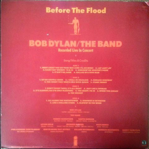 Bob Dylan / The Band - Before The Flood (2xLP, Album, RP, Gat)