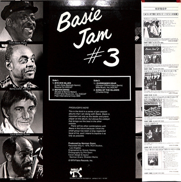 Count Basie - Basie Jam #3 (LP, Album)