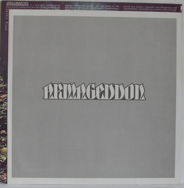Armageddon (6) - Armageddon (LP, Album)