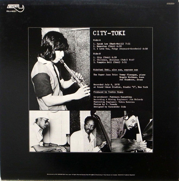 Hidefumi Toki - City (LP, Album, Promo)