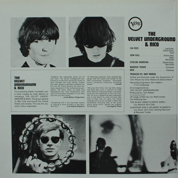 The Velvet Underground - The Velvet Underground & Nico(LP, Album, RE)