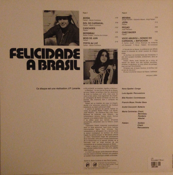 Felicidade A Brasil - A Felicidade (LP, RE)