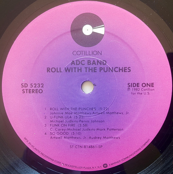 ADC Band - Roll With The Punches (LP, Album)