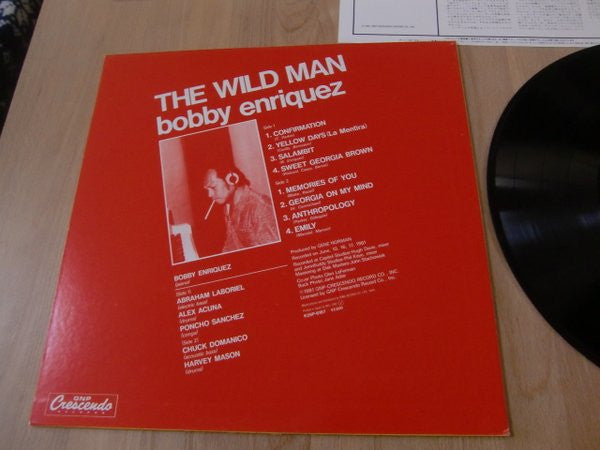 Bobby Enriquez - The Wild Man (LP, Album)