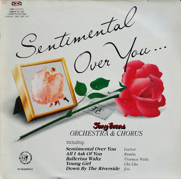 Tony Evans (4) - Sentimental Over You (LP)