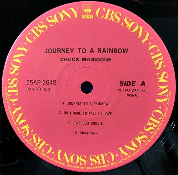 Chuck Mangione - Journey To A Rainbow (LP, Album)