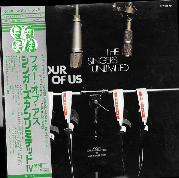 The Singers Unlimited - Four Of Us (LP, Album, Gat)