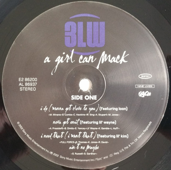 3LW - A Girl Can Mack (2xLP, Album)