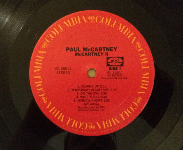 Paul McCartney - McCartney II (LP, Album, Gat + 7"", S/Sided, Promo)