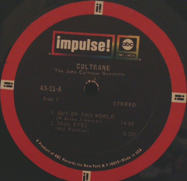 The John Coltrane Quartette* - Coltrane (LP, Album, RE, Gat)